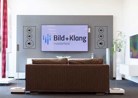 Installation und Einbau von unsichtbaren Lautsprechern. Multiroom im Smarthome - Bild + Klang Münsterland GmbH in Laer und Münster